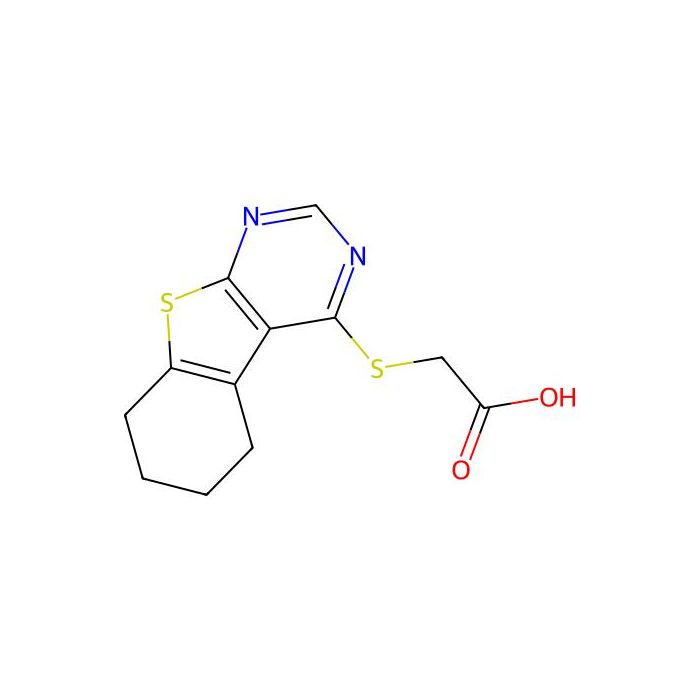 2-((5,6,7,8-Tetrahydrobenzo[4,5]thieno[2,3-d]pyrimidin-4-yl)thio)acetic acid - ≥97% CAS No(40277-59-6) by Aladdin Scientific