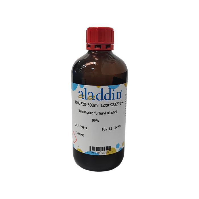 Tetrahydro furfuryl alcohol - ≥99% CAS No(97-99-4) by Aladdin Scientific