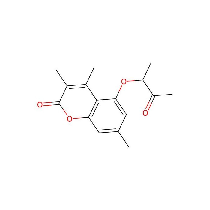 3,4,7-Trimethyl-5-(1-methyl-2-oxopropoxy)-2H-chromen-2-one - ≥95% CAS No(670243-42-2) by Aladdin Scientific