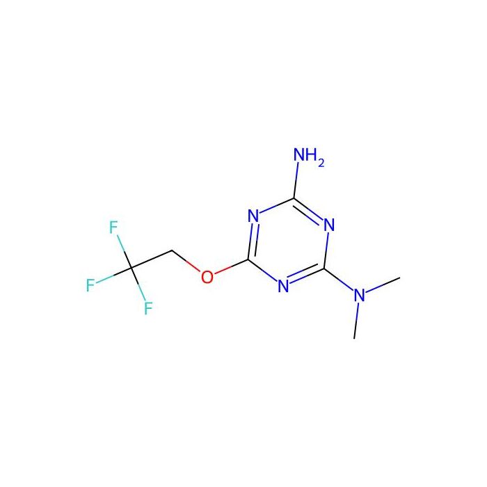1,3,5-Triazine-2,4-diamine, N2,N2-dimethyl-6-(2,2,2-trifluoroethoxy)- -  CAS No(145963-84-4) by Aladdin Scientific