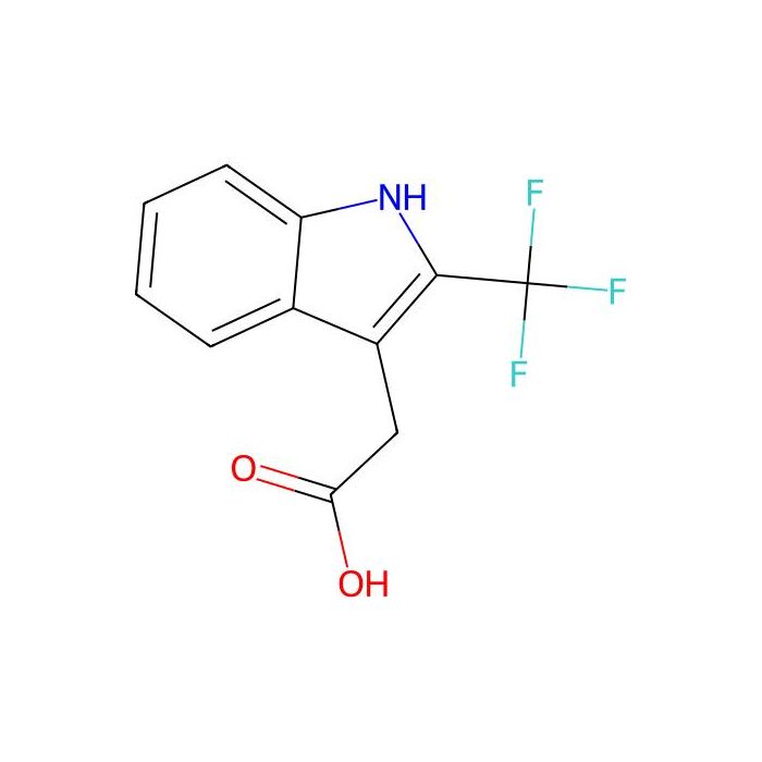 2-(2-(Trifluoromethyl)-1H-indol-3-yl)acetic acid - ≥95% CAS No(132502-93-3) by Aladdin Scientific