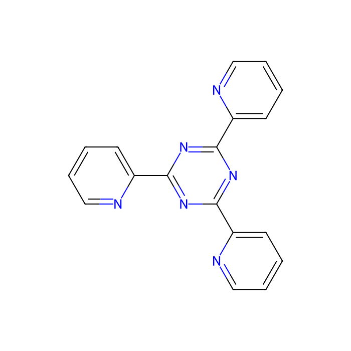 2,4,6-Tris(2-pyridyl)-s-triazine（TPTZ） - ≥99% CAS No(3682-35-7) by Aladdin Scientific