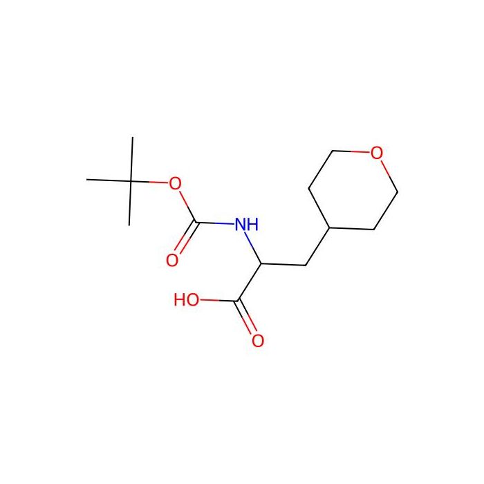 2-{[(Tert-butoxy)carbonyl]amino}-3-(oxan-4-yl)propanoic acid - ≥95% CAS No(182287-51-0) by Aladdin Scientific