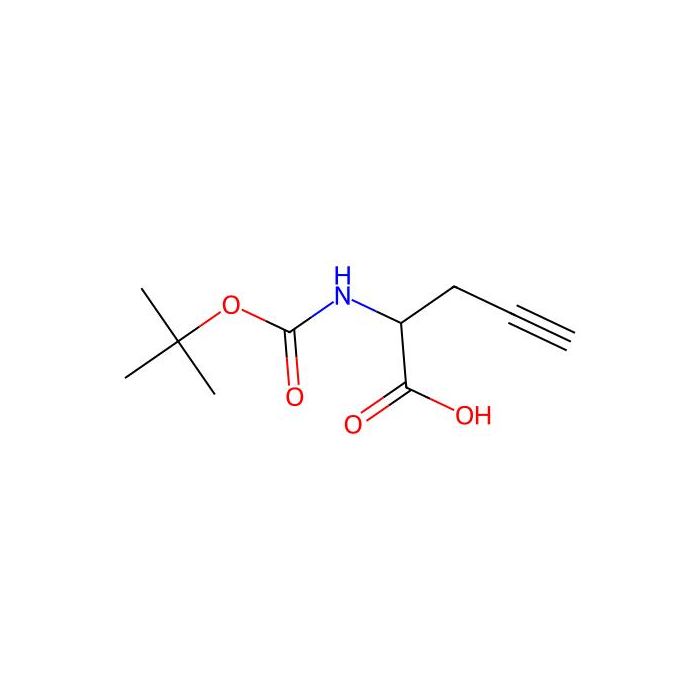 2-((Tert-butoxycarbonyl)amino)pent-4-ynoic acid - ≥98% CAS No(61172-66-5) by Aladdin Scientific