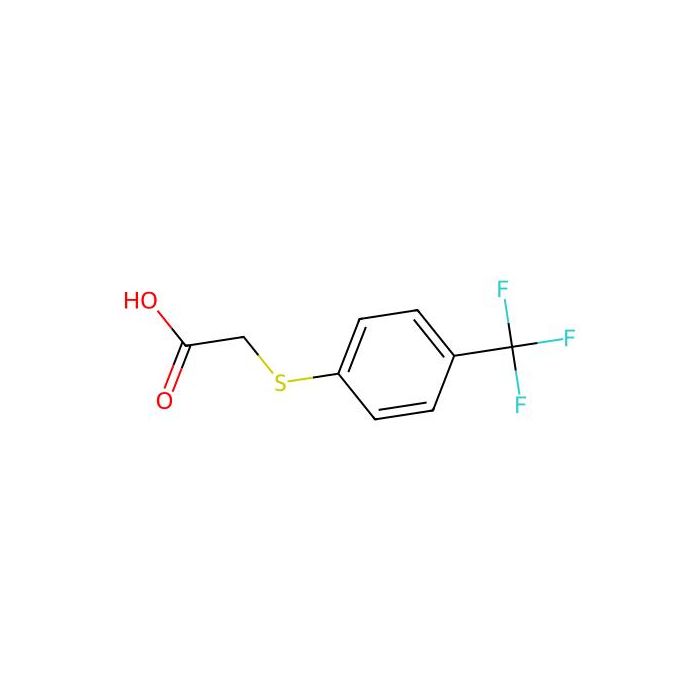 2-((4-(Trifluoromethyl)phenyl)thio)acetic acid - ≥95% CAS No(102582-93-4) by Aladdin Scientific