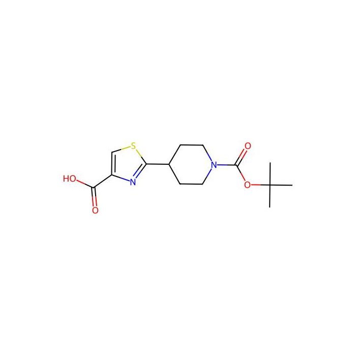 2-(1-((Tert-butoxy)carbonyl)piperidin-4-yl)-1,3-thiazole-4-carboxylic acid - ≥95% CAS No(365413-00-9) by Aladdin Scientific