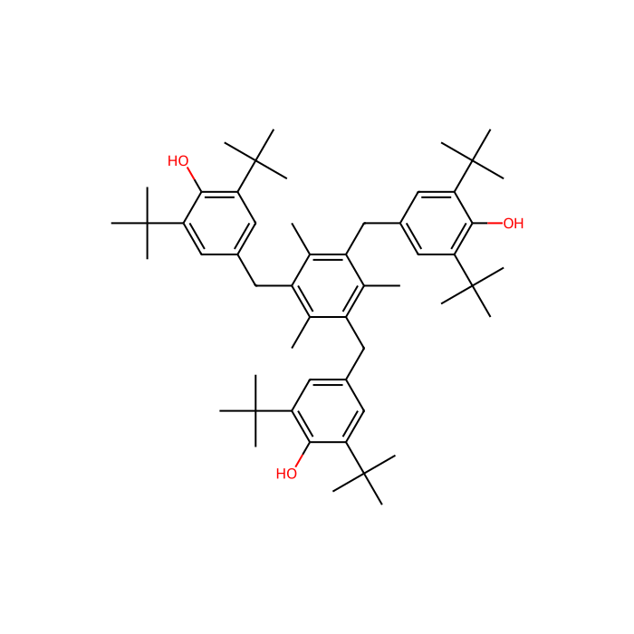 1,3,5-Trimethyl-2,4,6-tris(3,5-di-tert-butyl -4-hydroxybenzyl)benzene - ≥99% CAS No(1709-70-2) by Aladdin Scientific