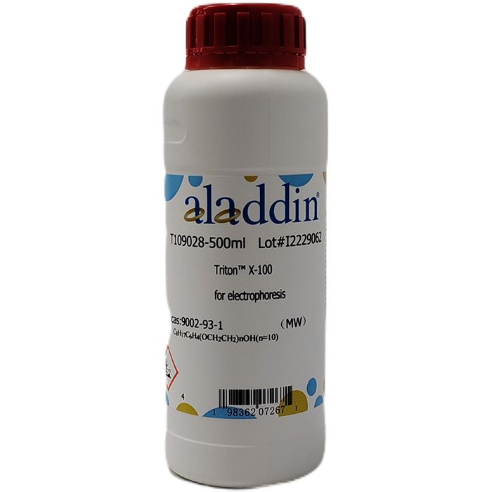 Triton™ X-100 - for electrophoresis CAS No(9002-93-1) by Aladdin Scientific