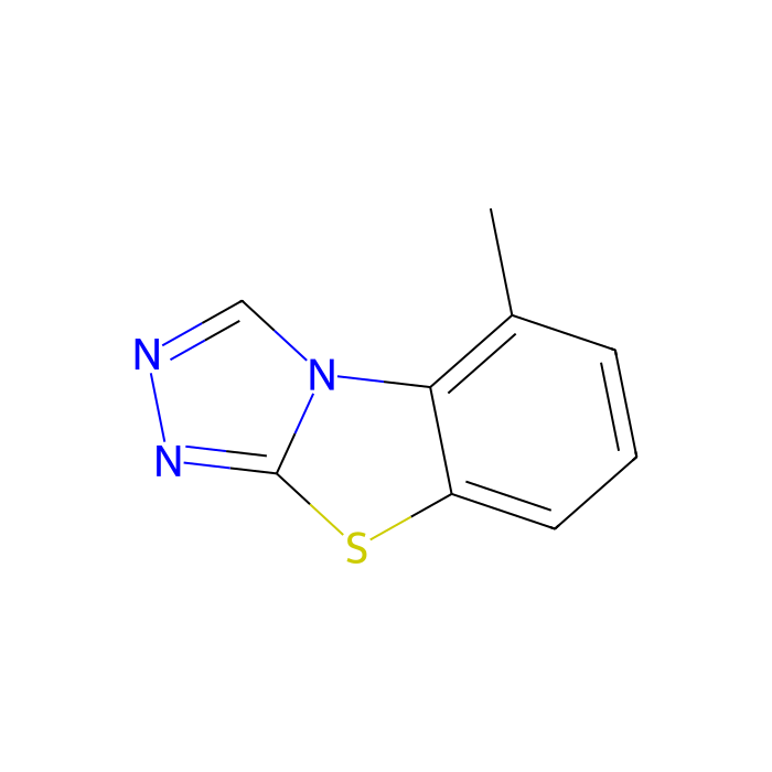 Tricyclazol solution - analytical standard, 100ug/ml in methanol CAS No(41814-78-2) by Aladdin Scientific