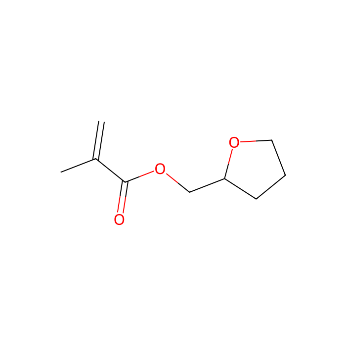 Tetrahydrofurfuryl methacrylate - ≥97%, stabilized with 900 ppm MEHQ CAS No(2455-24-5) by Aladdin Scientific