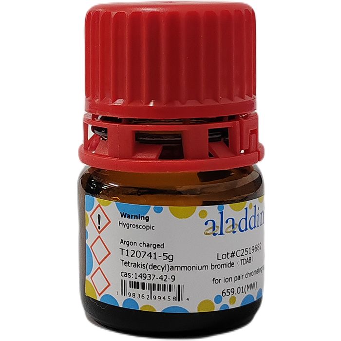 Tetrakis(decyl)ammonium bromide（TDAB） - for ion pair chromatography, ≥99% CAS No(14937-42-9) by Aladdin Scientific