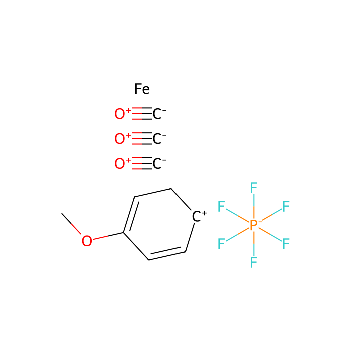 Tricarbonyl(2-methoxycyclohexadienylium) iron hexafluorophosphate - ≥97% CAS No(51508-59-9) by Aladdin Scientific