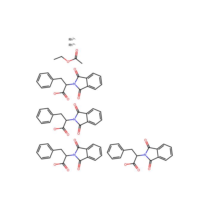 Tetrakis[N-phthaloyl-(S)-phenylalaninato]dirhodium Ethyl Acetate Adduct -  CAS No(131219-55-1) by Aladdin Scientific
