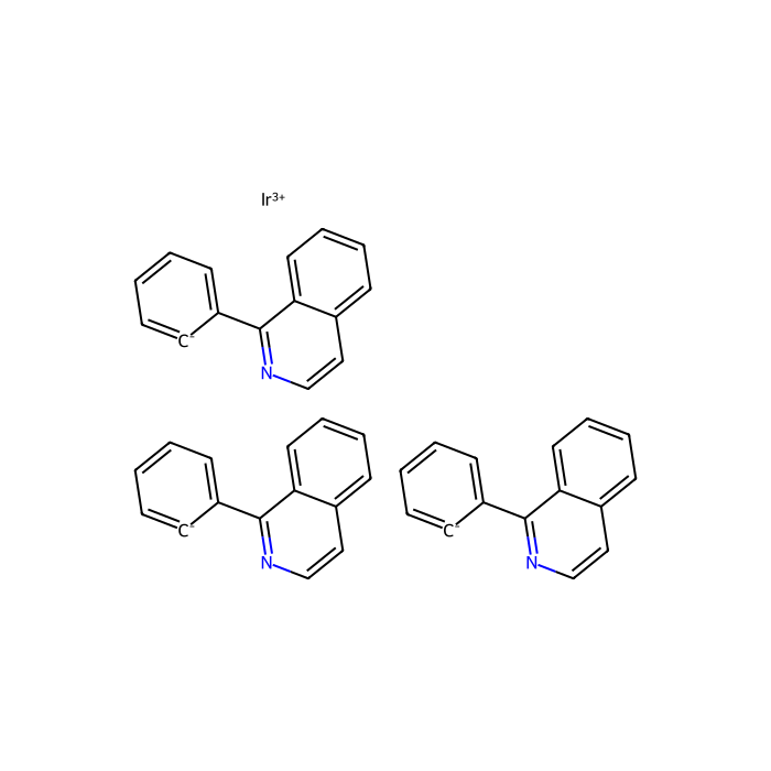 Tris[1-phenylisoquinoline-C2,N]iridium(III) - sublimed grade, ≥99% CAS No(435293-93-9) by Aladdin Scientific