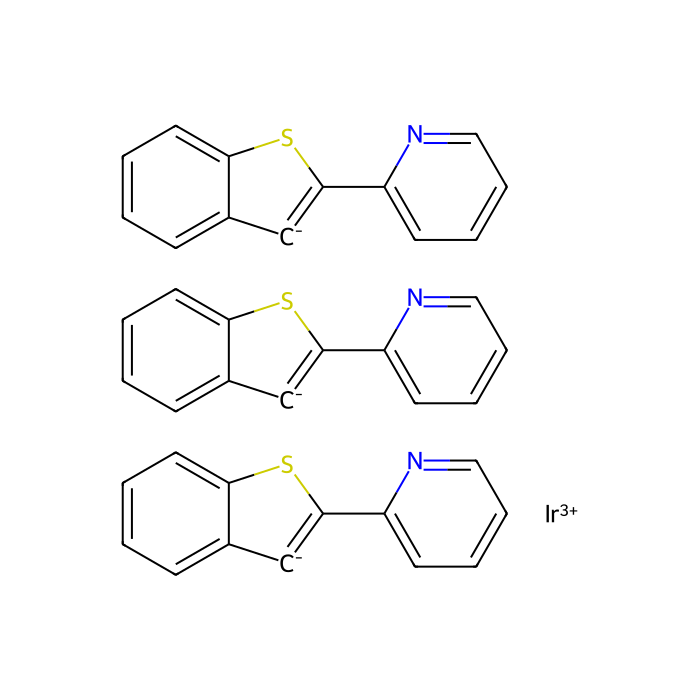 Tris[2-(benzo[b]thiophen-2-yl)pyridinato-C3,N]iridium(III) - ≥96% CAS No(405289-74-9) by Aladdin Scientific