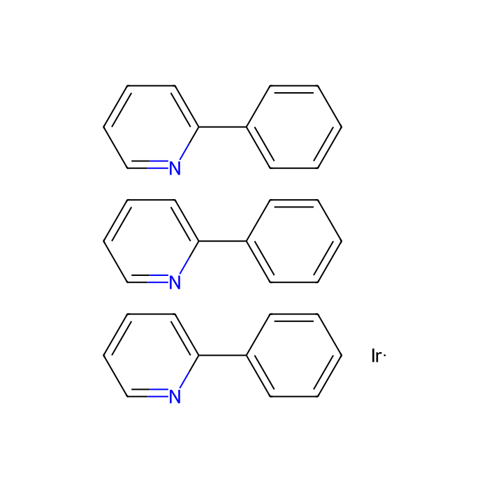 Tris[2-phenylpyridinato-C2,N]iridium(III) - sublimed grade CAS No(94928-86-6) by Aladdin Scientific