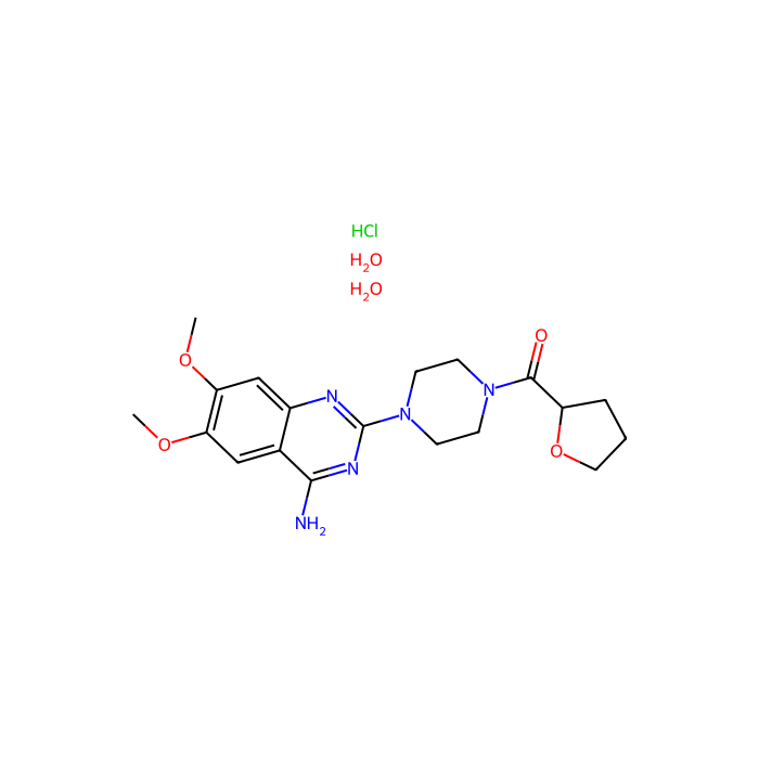 Terazosin Hydrochloride Dihydrate - ≥98% CAS No(70024-40-7) by Aladdin Scientific