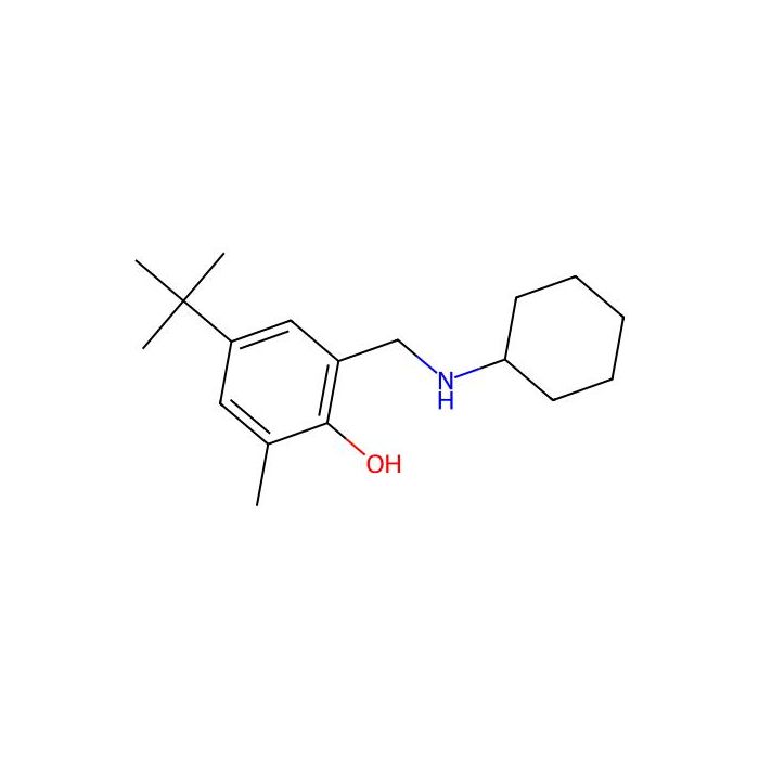 4-Tert-butyl-2-((cyclohexylamino)methyl)-6-methylphenol - ≥99% CAS No(6640-90-0) by Aladdin Scientific