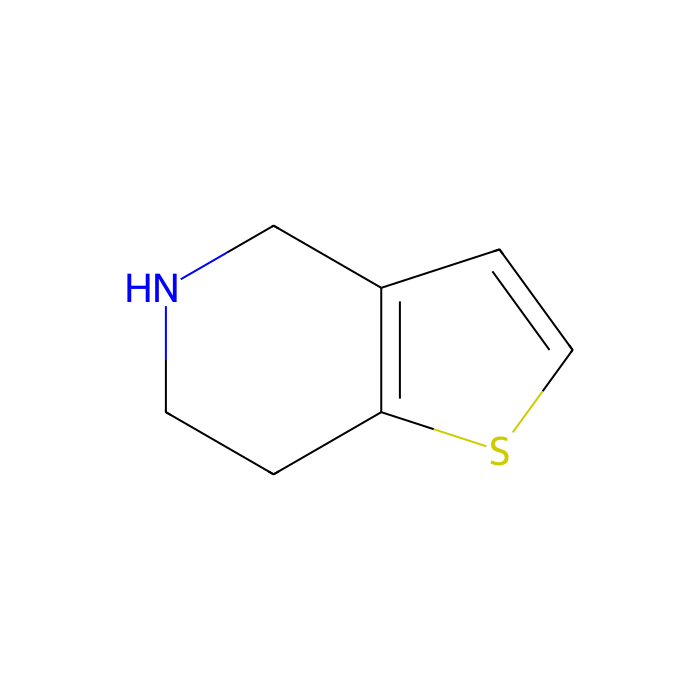4,5,6,7-Tetrahydrothieno[3,2-c]pyridine - ≥98%(GC) CAS No(54903-50-3) by Aladdin Scientific