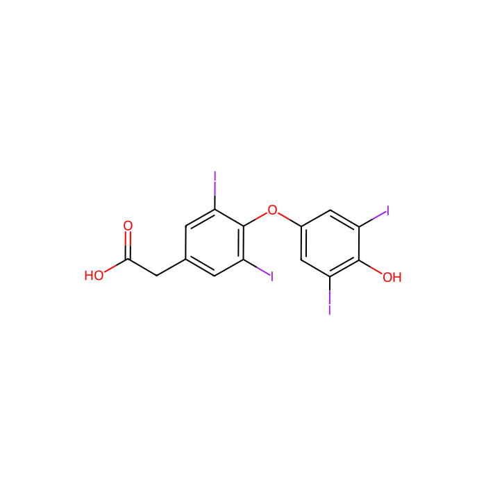 3,3',5,5'-Tetraiodothyroacetic Acid - ≥98% CAS No(67-30-1) by Aladdin Scientific