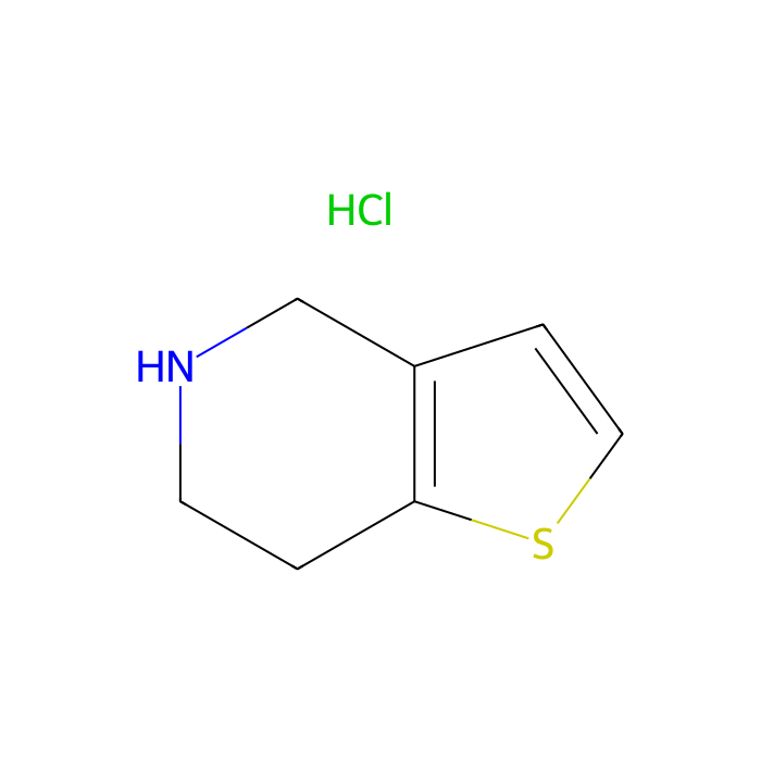 4,5,6,7-Tetrahydrothieno[3,2-c]pyridine Hydrochloride - ≥98%(HPLC) CAS No(28783-41-7) by Aladdin Scientific
