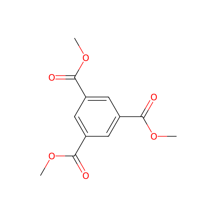 Trimethyl 1，3，5-benzenetricarboxylate - ≥98%(GC) CAS No(2672-58-4) by Aladdin Scientific