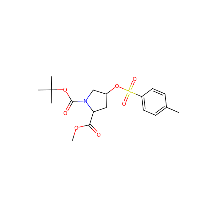 N-(tert-Butoxycarbonyl)-trans-4-(p-toluenesulfonyloxy)-L-proline Methyl Ester - ≥98%(HPLC) CAS No(88043-21-4) by Aladdin Scientific