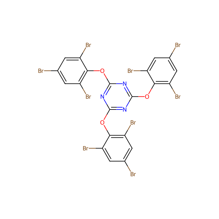 2,4,6-Tris(2,4,6-tribromophenoxy)-1,3,5-triazine - ≥98% CAS No(25713-60-4) by Aladdin Scientific