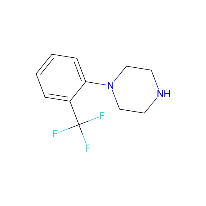1-(2-Trifluoromethylphenyl)piperazine - ≥98% CAS No(63854-31-9) by Aladdin Scientific