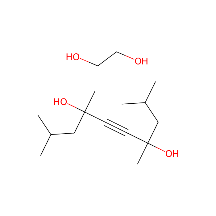 2,4,7,9-Tetramethyl-5-decyne-4,7-diol ethoxylate - average Mn ~670, average Mw ~700 CAS No(9014-85-1) by Aladdin Scientific