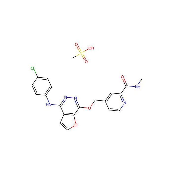 Telatinib mesylate - Moligand™, 10 mM in DMSO CAS No(332013-26-0) by Aladdin Scientific