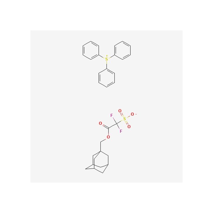 Triphenylthionium: 1-adamantylmethoxycarbonyldifluoromethane sulfonate(1:1) - ≥99%,Single Metal≤20ppb;Total Metal≤100ppb CAS No(1022939-88-3) by Aladdin Scientific