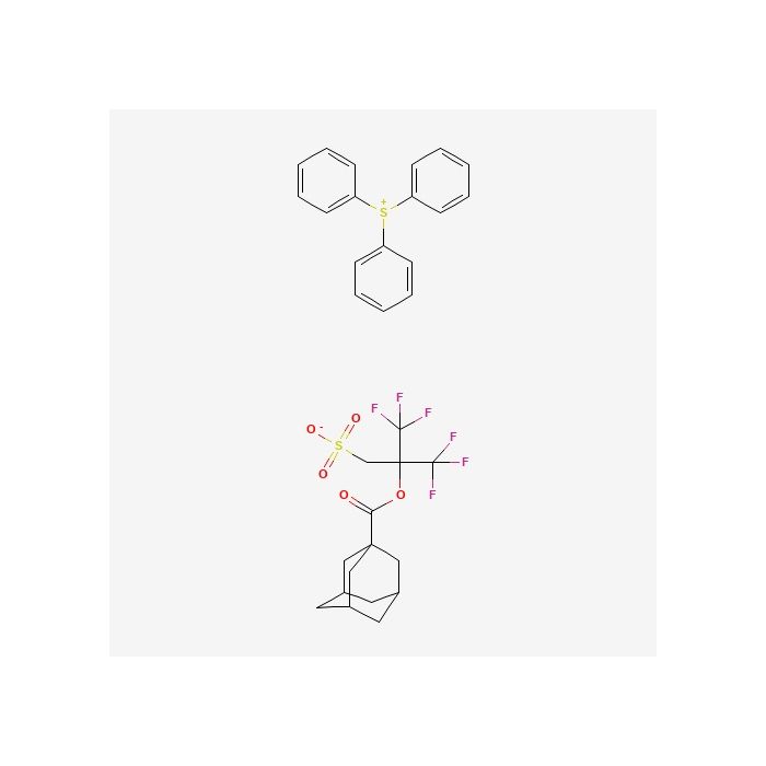 Triphenylthionium 2- (adamantane-1-carbonyloxy) -3,3,3-trifluoro-2-trifluoromethylpropane-1-sulfonate(1:1) - ≥99%,Single Metal≤20ppb;Total Metal≤100ppb CAS No(1240248-58-1) by Aladdin Scientific
