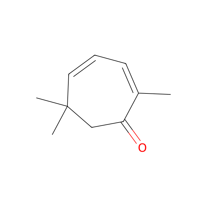 2,6,6-Trimethyl-2,4-cycloheptadien-1-one - ≥96% CAS No(503-93-5) by Aladdin Scientific