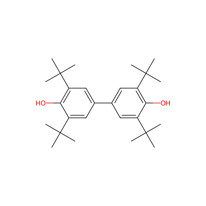 2,2',6,6'-Tetra-tert-butyl-4,4'-dihydroxybiphenyl - ≥98% CAS No(128-38-1) by Aladdin Scientific