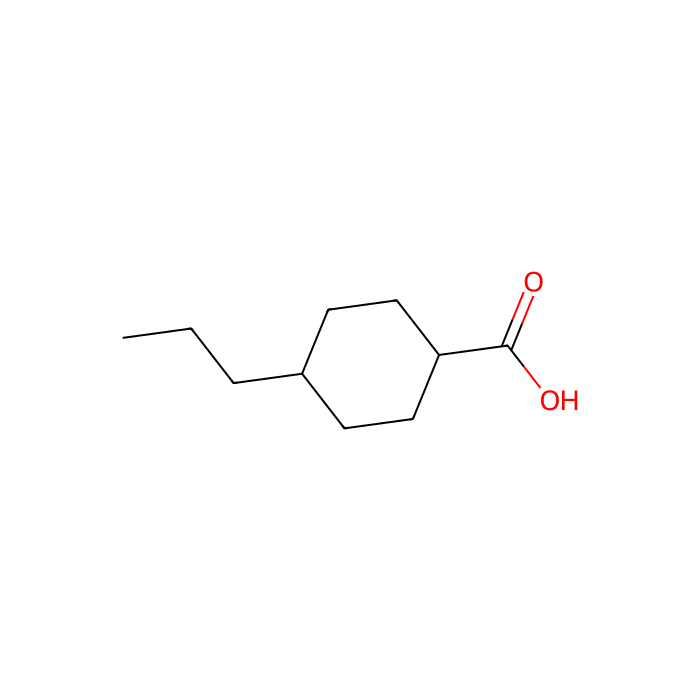 trans-4-Propylcyclohexanecarboxylic Acid - ≥98%(GC) CAS No(38289-27-9) by Aladdin Scientific