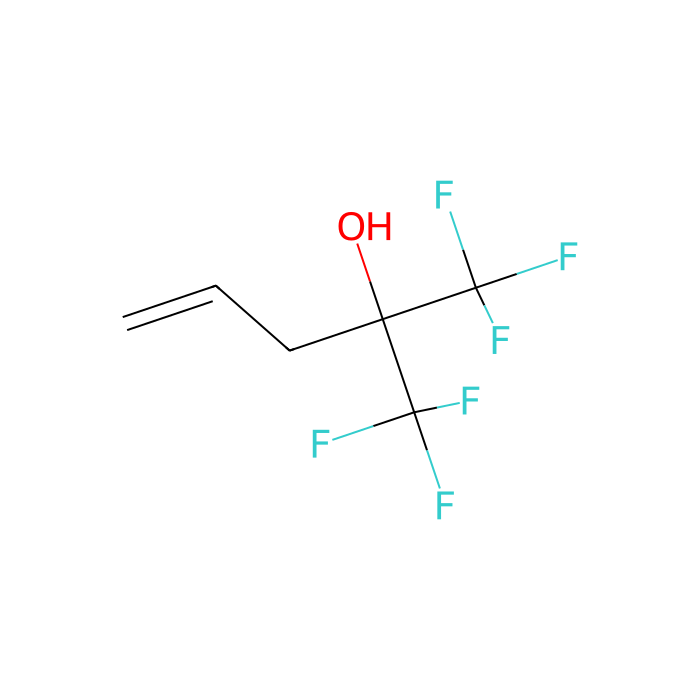 1,1,1-Trifluoro-2-(trifluoromethyl)-4-penten-2-ol - ≥98%(GC) CAS No(646-97-9) by Aladdin Scientific