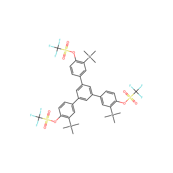 1,3,5-Tris[4-(trifluoromethanesulfonyloxy)-3-(trimethylsilyl)phenyl]benzene - ≥92%(HPLC) CAS No(847925-63-7) by Aladdin Scientific