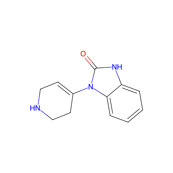 1-(1,2,3,6-Tetrahydro-4-pyridyl)-2-benzimidazolinone - ≥98% CAS No(2147-83-3) by Aladdin Scientific