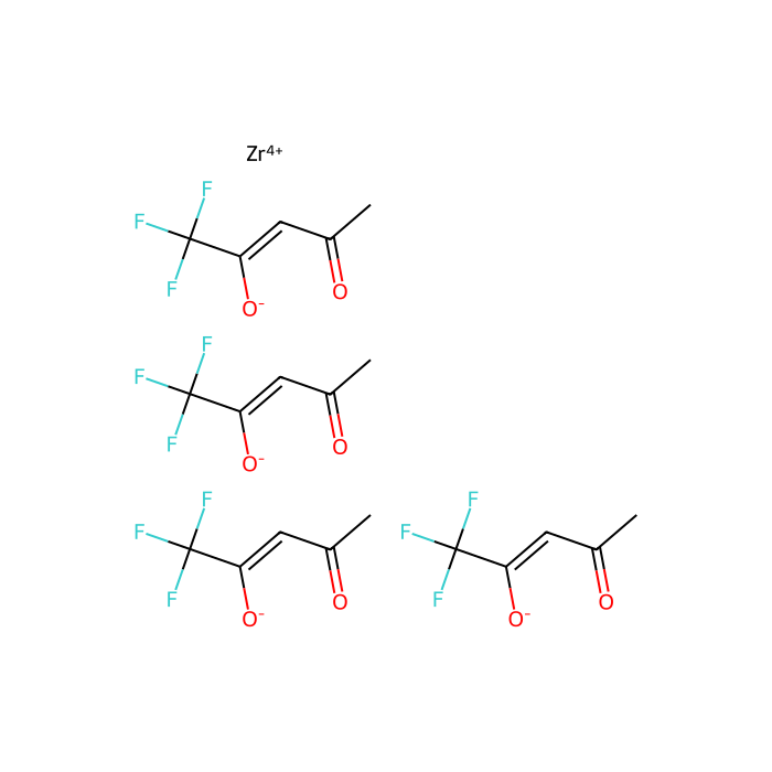 Tetrakis(trifluoro-2,4-pentanedionato)zirconium(IV) - ≥98%(T) CAS No(17499-68-2) by Aladdin Scientific