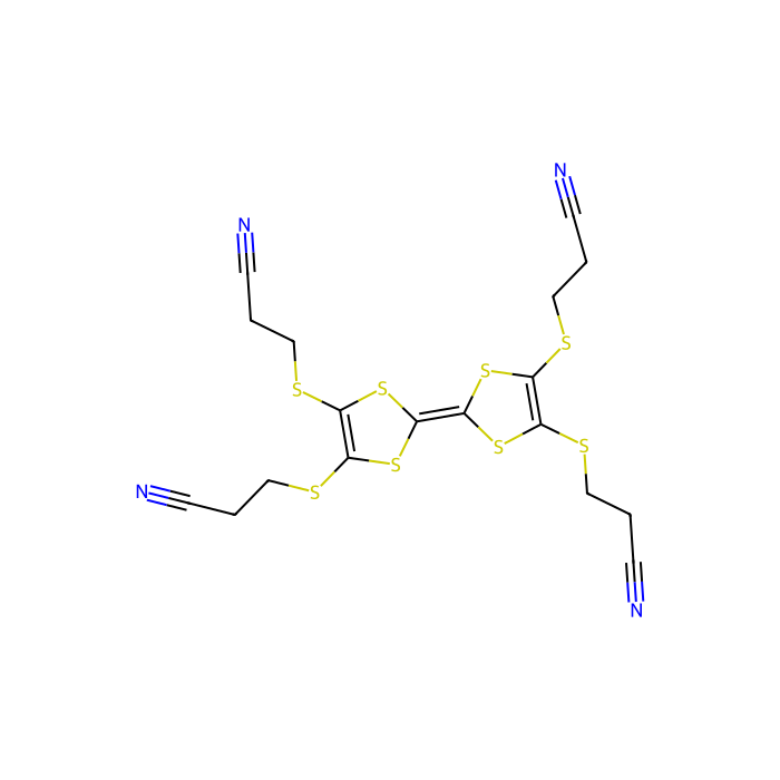 2,3,6,7-Tetrakis(2-cyanoethylthio)tetrathiafulvalene - ≥98%(HPLC)(N) CAS No(132765-36-7) by Aladdin Scientific