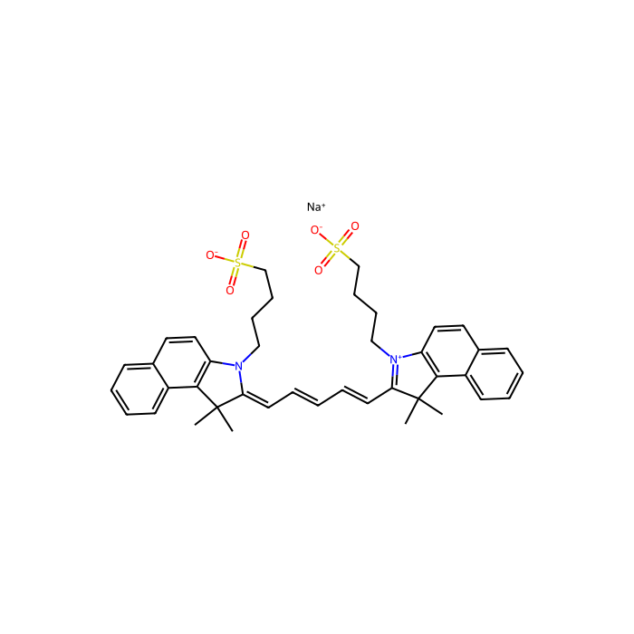 3,3,3',3'-Tetramethyl-1,1'-bis(4-sulfobutyl)benzoindodicarbocyanine Sodium Salt - ≥98%(HPLC)(N) CAS No(64285-36-5) by Aladdin Scientific