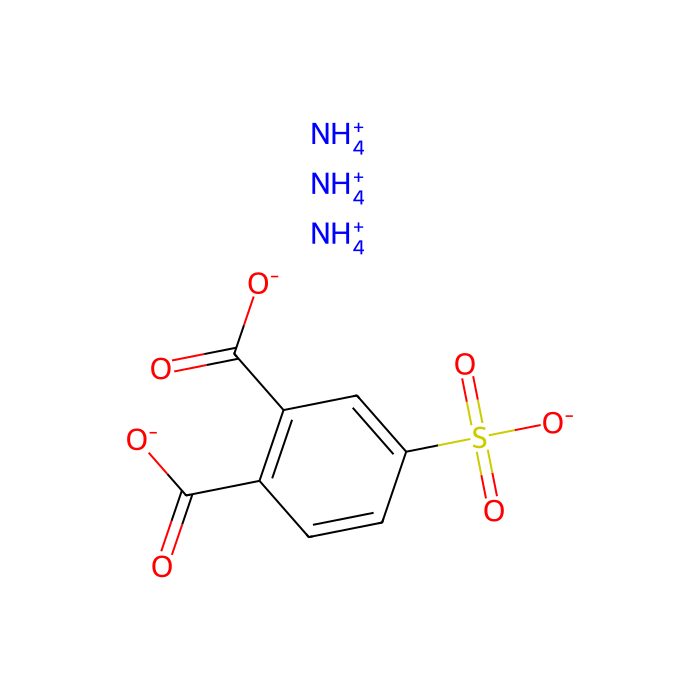 Triammonium 4-Sulfophthalate (contains 3-Sulfophthalate) - ≥65%(HPLC) CAS No(22411-24-1) by Aladdin Scientific