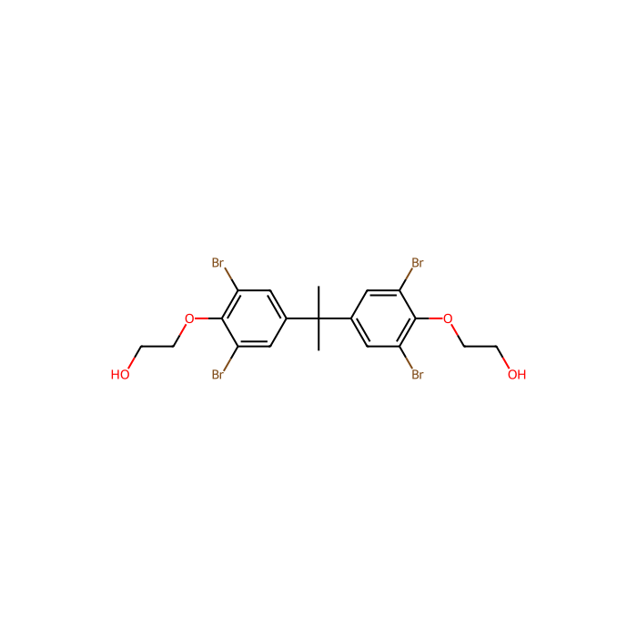Tetrabromobisphenol A Bis(2-hydroxyethyl) Ether - ≥93% CAS No(4162-45-2) by Aladdin Scientific