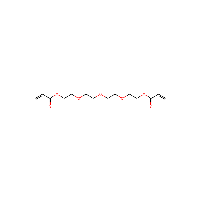 Tetraethylene glycol diacrylate(TTEGDA) - ≥90%(GC),stabilized with MEHQ CAS No(17831-71-9) by Aladdin Scientific
