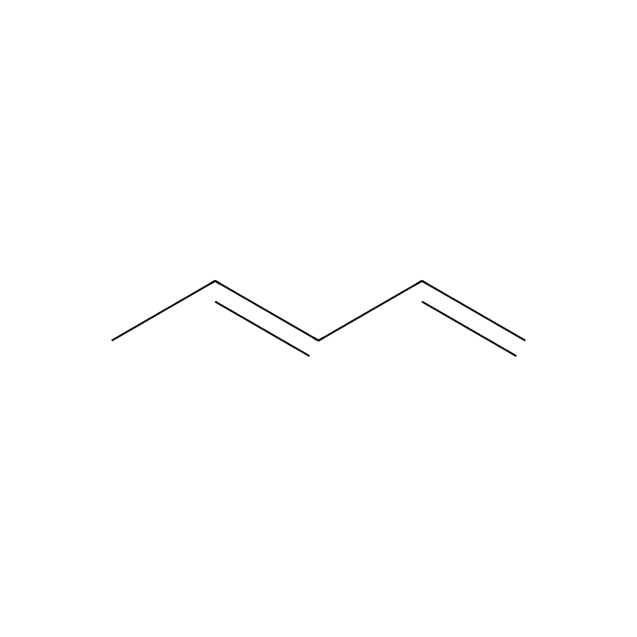 trans-1,3-Pentadiene (stabilized with TBC) - ≥93%(GC) CAS No(2004-70-8) by Aladdin Scientific