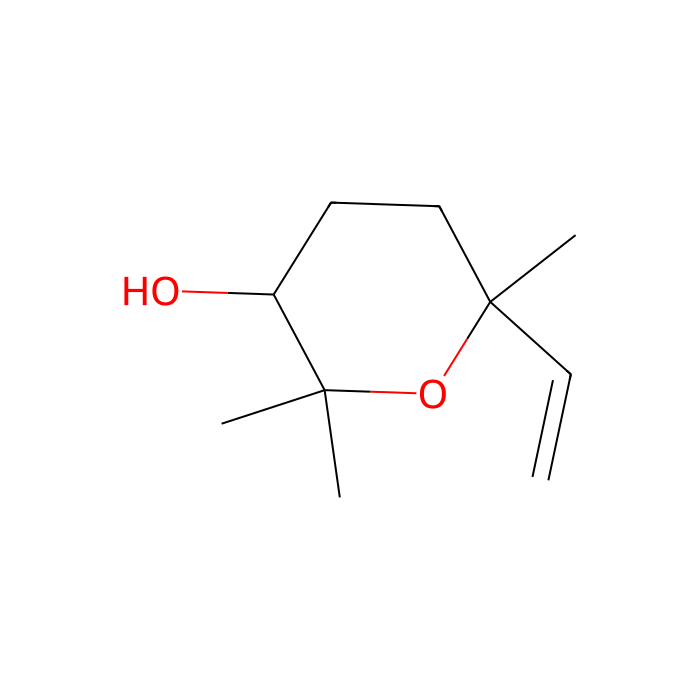 2,2,6-Trimethyl-6-vinyltetrahydropyran-3-ol (mixture of isomers) - ≥98%(GC) CAS No(14049-11-7) by Aladdin Scientific