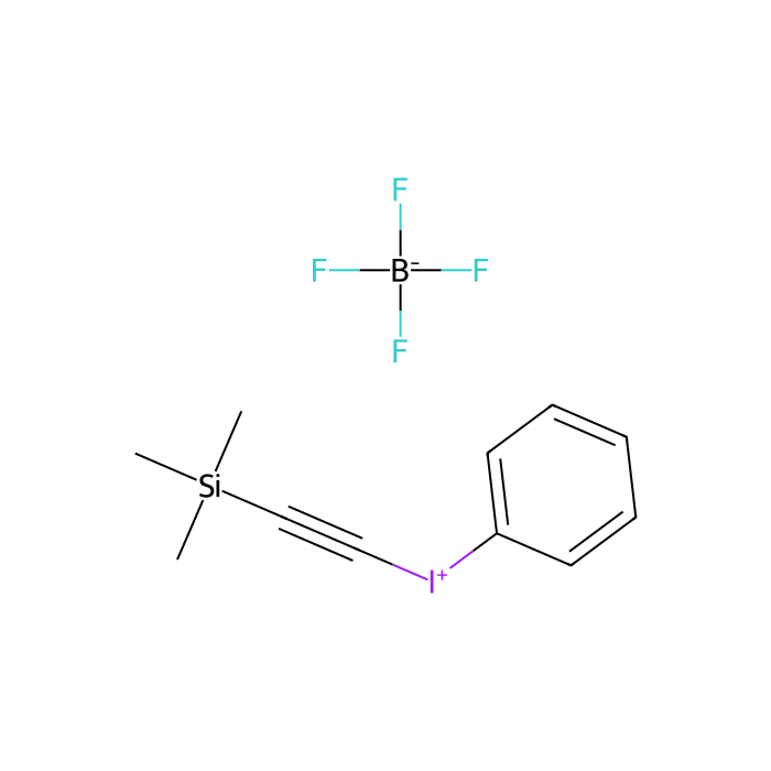 Trimethylsilylethynyl(phenyl)iodonium Tetrafluoroborate - ≥98%(T) CAS No(127783-36-2) by Aladdin Scientific
