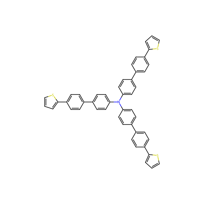 Tris[4'-(2-thienyl)-4-biphenylyl]amine - ≥97% CAS No(1092356-36-9) by Aladdin Scientific