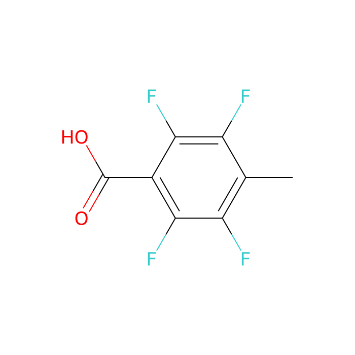 2,3,5,6-Tetrafluoro-4-methylbenzoic Acid - ≥97%(GC)(T) CAS No(652-32-4) by Aladdin Scientific